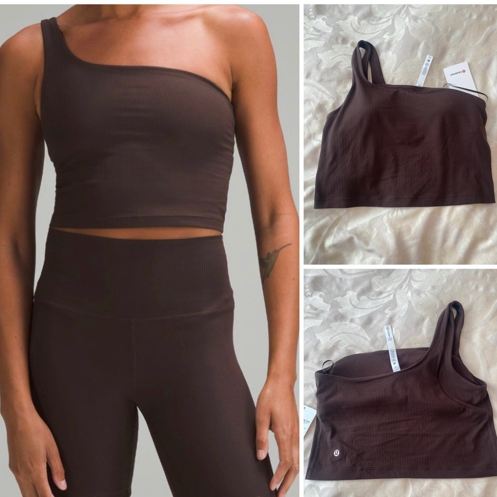 Lululemon Ribbed Nulu Asymmetrical
Yoga Tank Top - NEW WITH TAGS